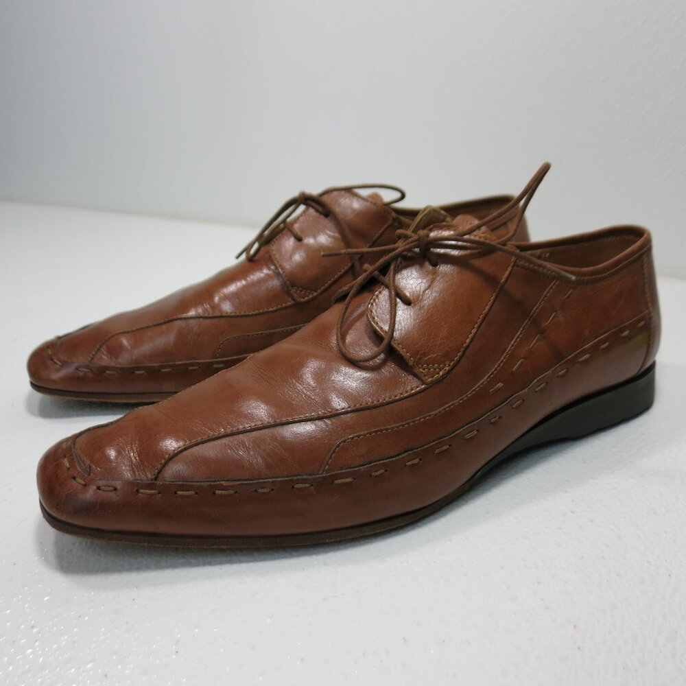 Franco Propato Oil Tanned Leather Comfort Dress Oxfords Shoes Men's Sz 11 M